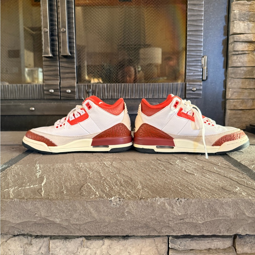 Jordan Kids Sneakers - Red, White, and Brown